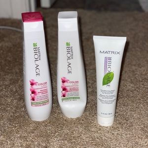 Biolage color last shampoo/conditioner/balm
